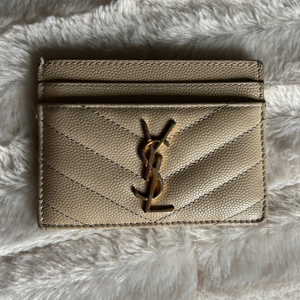 YSL card holder